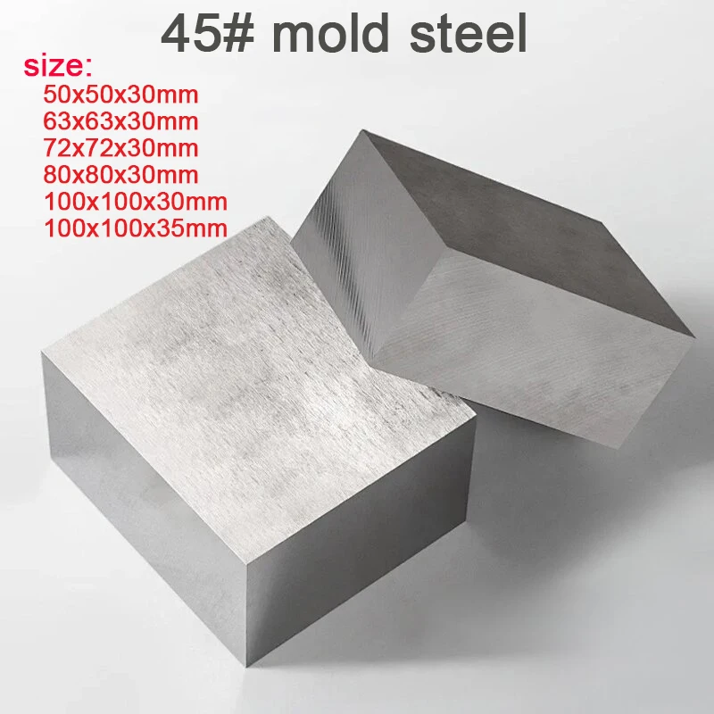 45# Steel Manual Forged Anvil Table Square Iron Pad Gold And Silver Processing Equipment DIY Hand Tools