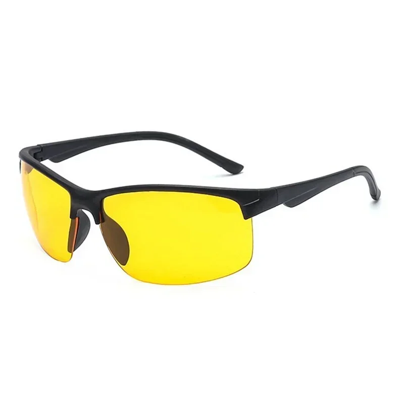 Classic Mens Polarized Outdoor Sunglasses Driving Male Yellow Lens Protection Sun Glasses Day Night Vision Driver's Eyewear