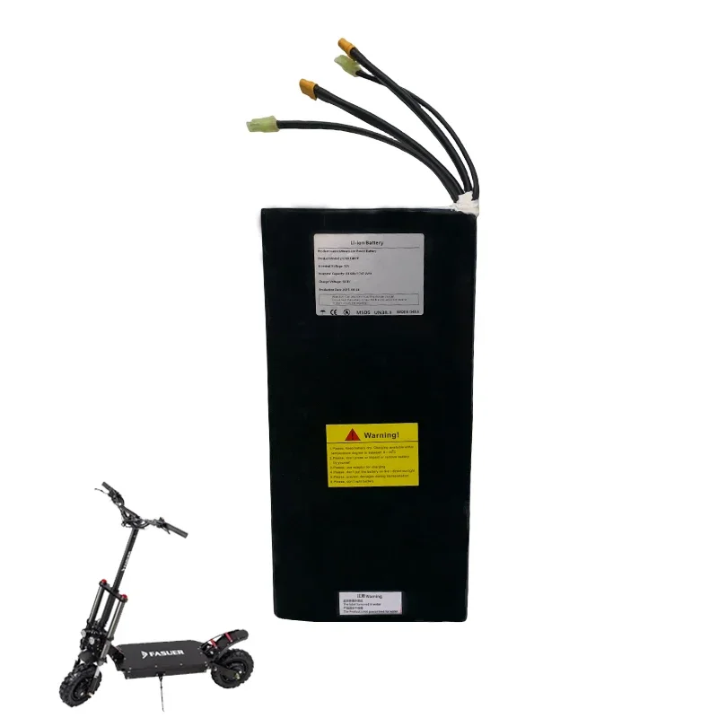 Batteria al litio ricaricabile 52V 33,6Ah/1747,2Wh 21700 14S7P adatta per batteria scooter a doppia trazione