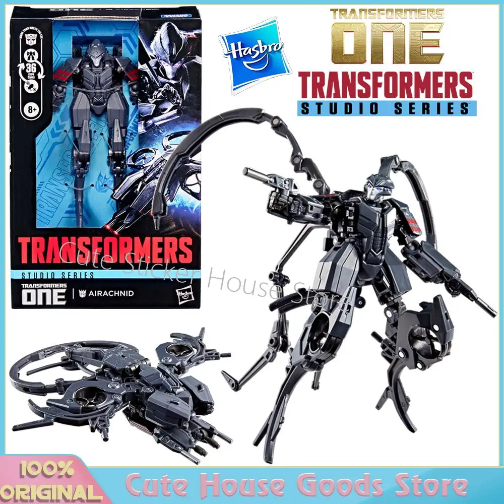 

In Stock Original Hasbro Studio Series Transformers One Deluxe Class Airachnid Collectible Anime Action Figures Gifts for Kids