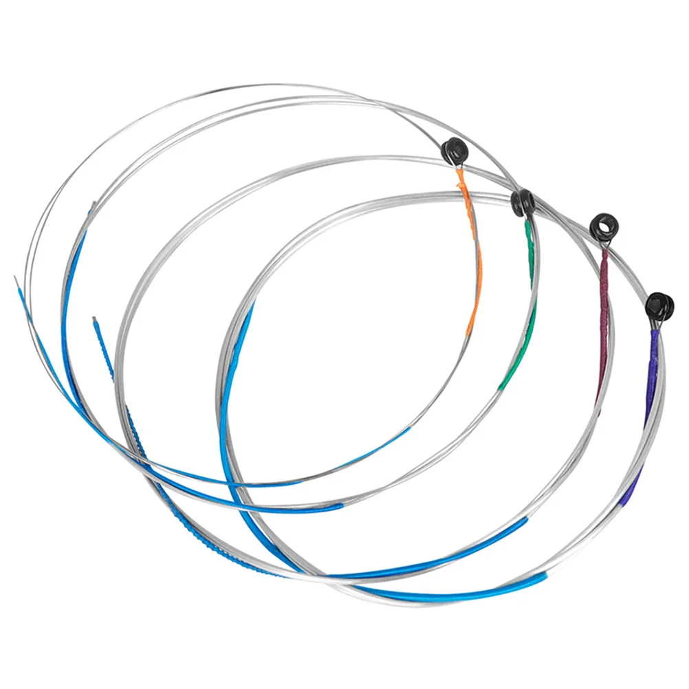 

4Pcs Universal Violin Strings Set Metal Cores Clear Durable for Enthusiasts Violin String Universal Strings