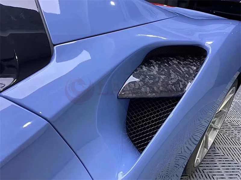 Arra való számára 15-19 Év Ferrari 488 modified vel novitec stílusú Szárít Szénrúd Izomrost Pöffeszkedés vents majd hátsó Szellőztet Fogyasztás vents