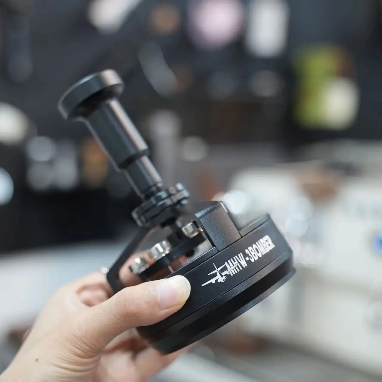 Mhw 3bomber 58 مللي متر Wdt أداة توزيع 14 إبر قابل للتعديل محرك الاسبريسو الموزع أدوات القهوة المخصصة اكسسوارات #4