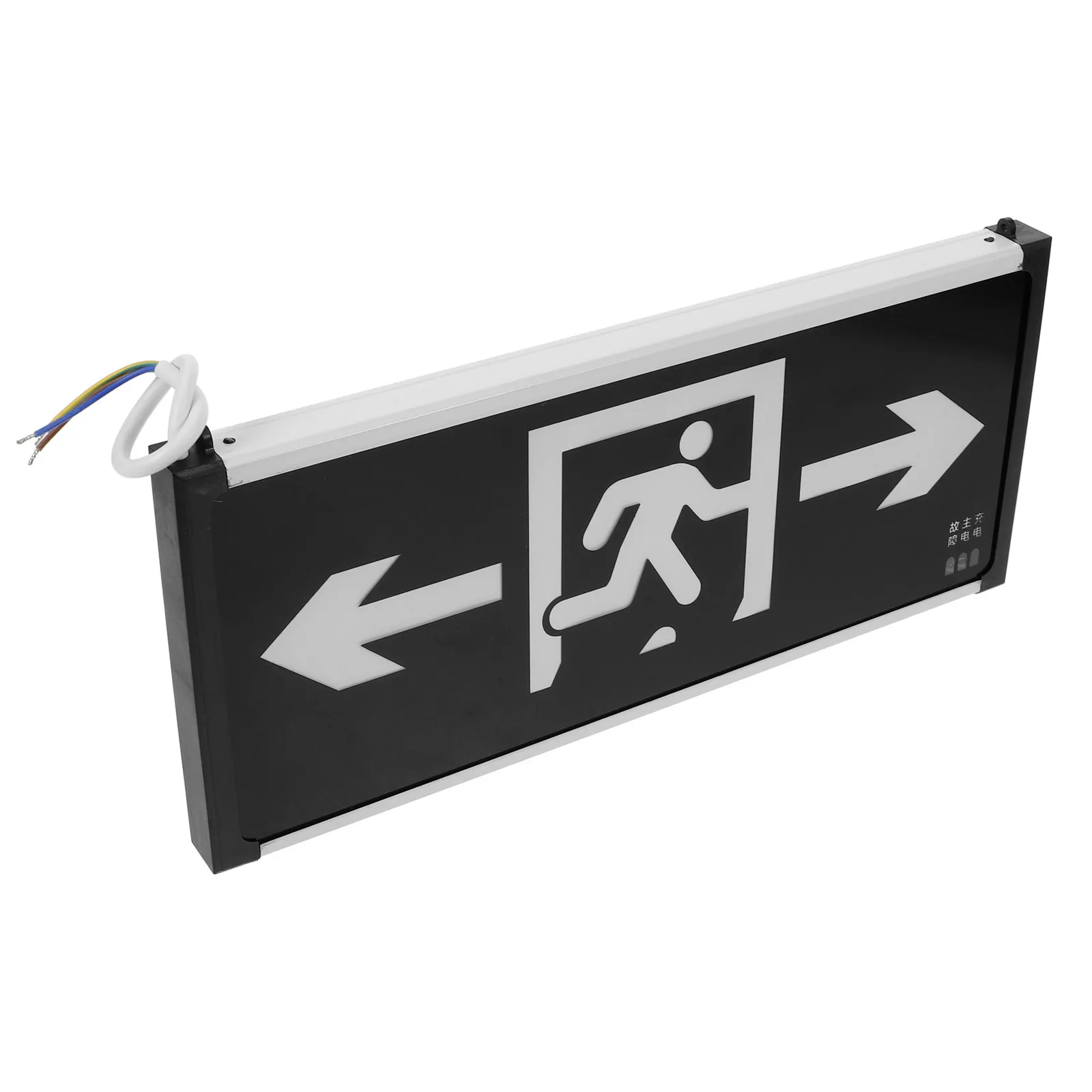 Panneau de sortie LED, conception suspendue, câblage double face, guidage d'évacuation d'urgence, bâtiments commerciaux, centres commerciaux, sécurité publique