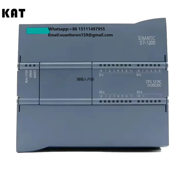 Brand New Siemen PLC Controller S7 1200 SIMATIC S7-1200 Compact CPU 1212C AC/DC/relay Modbus Communication Made Germany