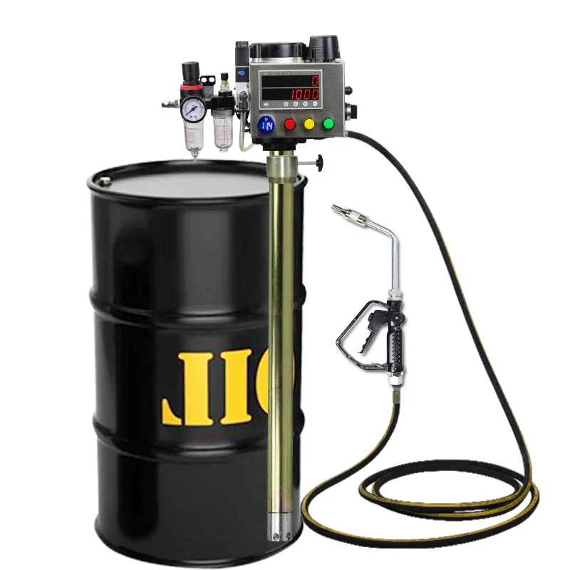 Self Defined Quantitative Oil Gun Gear Oil Large Flow 60L Pneumatic Fuel Dispenser Thin Oil 208 Filler Automobile