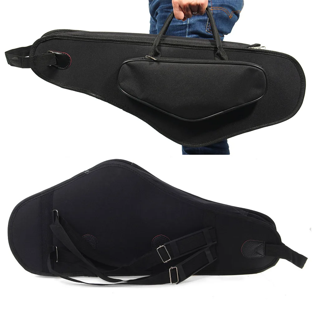 

Black Waterproof Portable Saxophone Case Alto Saxophone Storage Bag with Shoulder Strap and Handle Shoulder Bag