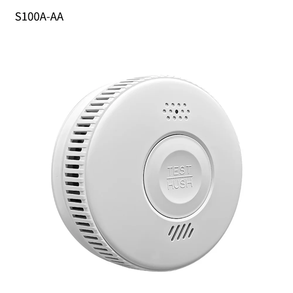 Smoke Alarm Freestanding Smoke Detector Fire Alarm Sensor Security System Smart Security Protection Commercial Home Assistant