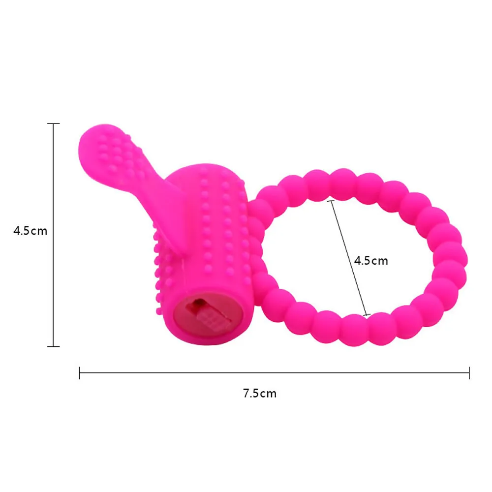 Cock Ring Vibrator Vibrating Penis Rings Clitoral Stimulator Erect Erection Enhance Sex Ability Product Sex Toys for Men