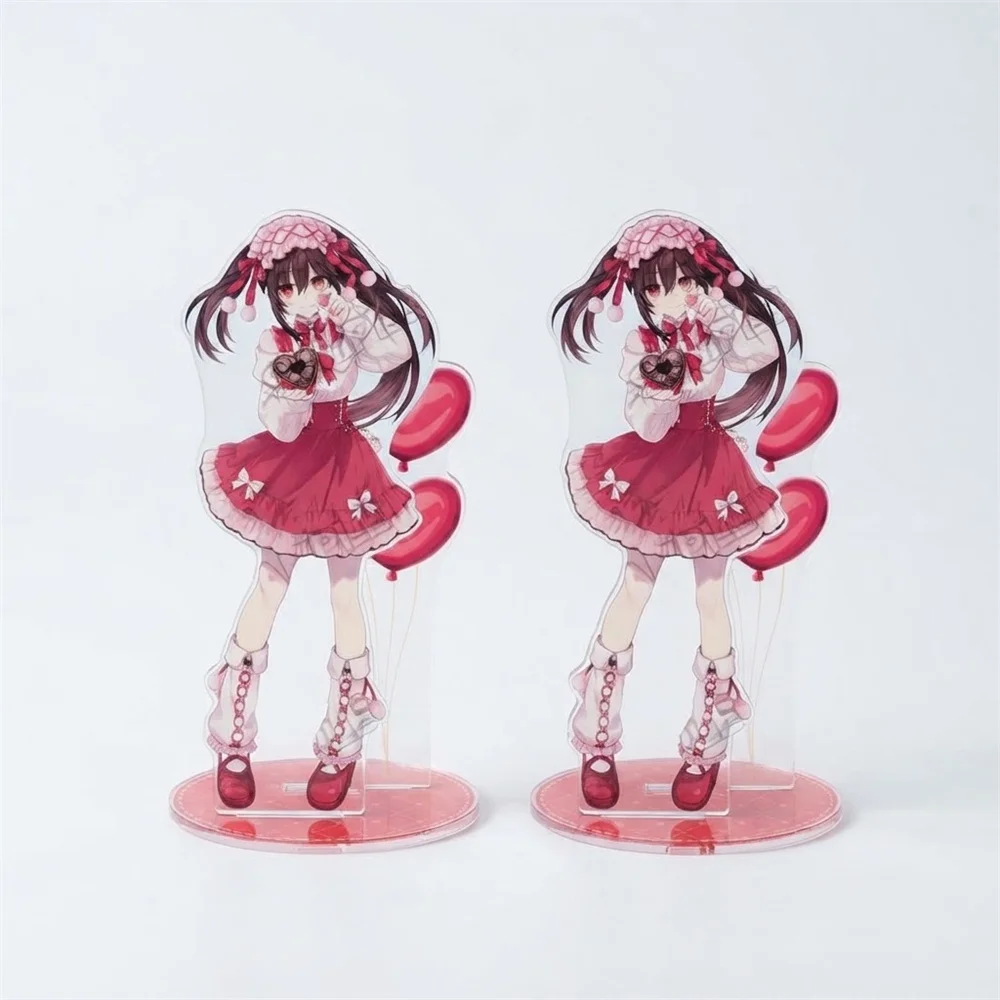 15CM Anime Date A Live Acrylic Keychain Stand Model Cosplay Characters Ornament Accessories Goods Collection Gifts