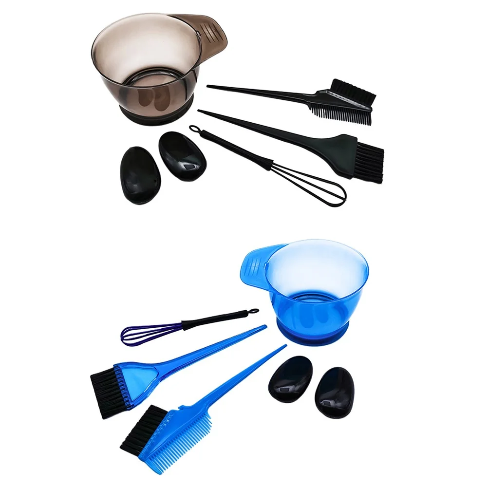 Juego de 2 herramientas para teñir el cabello, cuencos reutilizables para cubrir las orejas de peluquería, para uso en salón en casa, accesorio de suministro de teñido del cabello