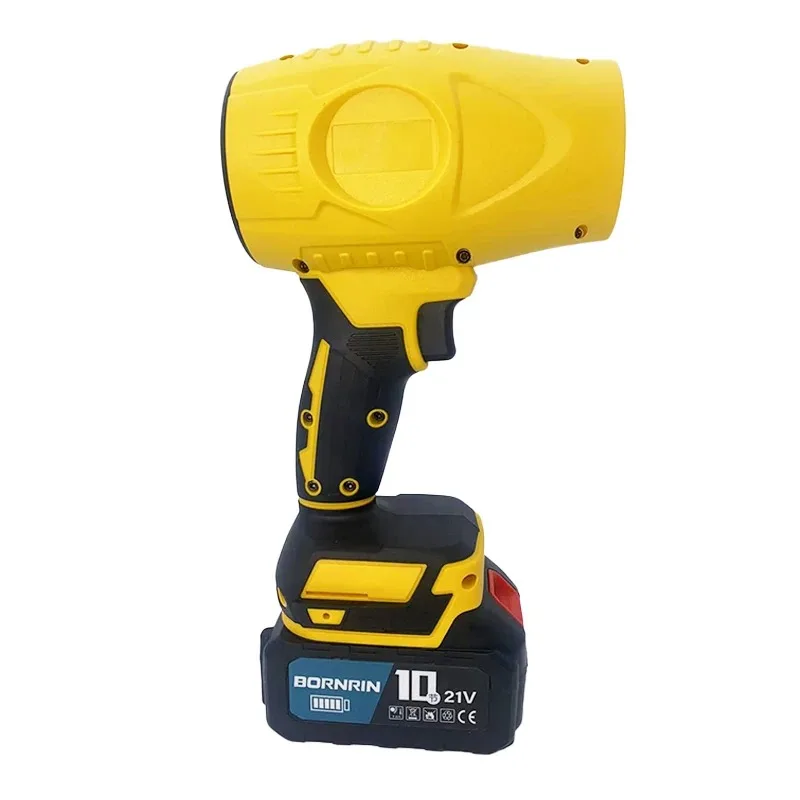 

Air Blower 21V Battery Jet Turbo Fan Portable Violent Fan Two Battery with Case High Speed Air Duster Leaf Blowing Power Tools