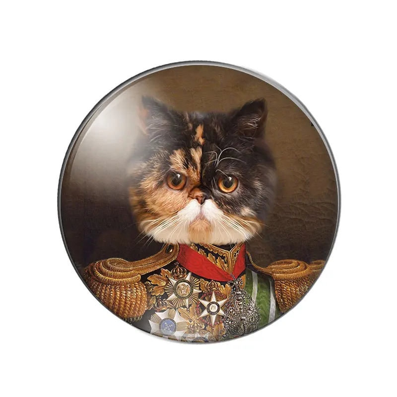 Fashion Steampunk Cats Paintings  8mm/10mm/12mm/18mm/20mm/25mm Round photo glass cabochon demo flat back Making findings