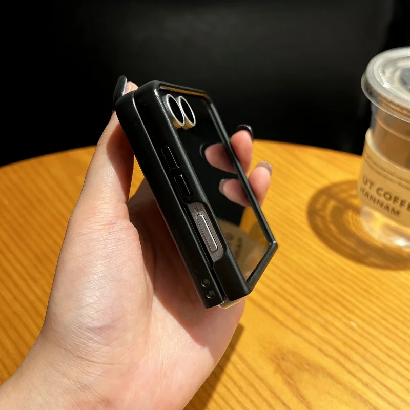 Etui na telefon Anime Gengar Pokemony Emboss do Samsung Galaxy Z Flip 6 Z Fold 4 5 6 7 zfold4/5/7 z flip Zflip7 Zflip5 Skórzane etui — zdjęcie produktu 2