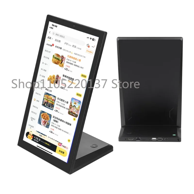 8.0-10.1-13.3-15.6inch Restaurant Touch Order Electronic Menu Tablet POS All-in-one, Android 11/13, Multi-interface, OEM