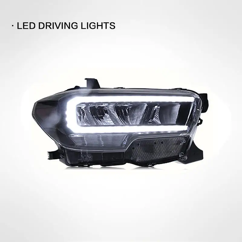 Suitable for Toyota Tacoma headlight assembly modified LED daytime running light turn signal LED headlight