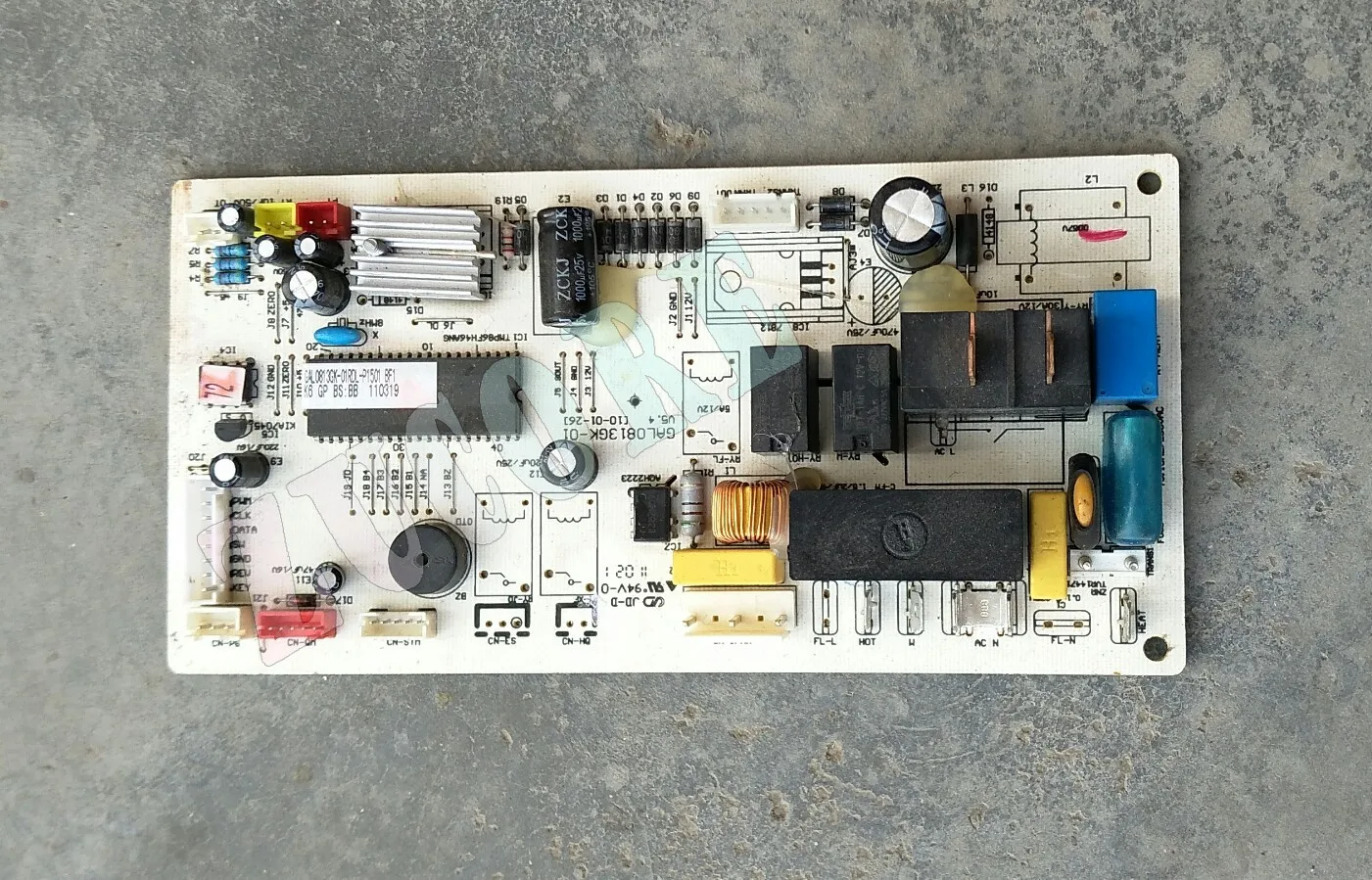 Galanz مكيف الهواء اللوحة الرئيسية للكمبيوتر CAL0813GK-0IRD-C0101LDGPBS: BB 130710 /التدفئة والتبريد
