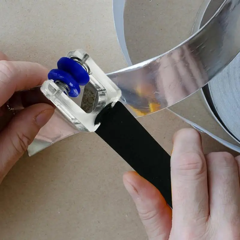 

Glass Foil Crimper Portable Aluminum Foil Burnisher And Crimper Multifunctional Foil Crimping Tool Ergonomic Wear-resistant