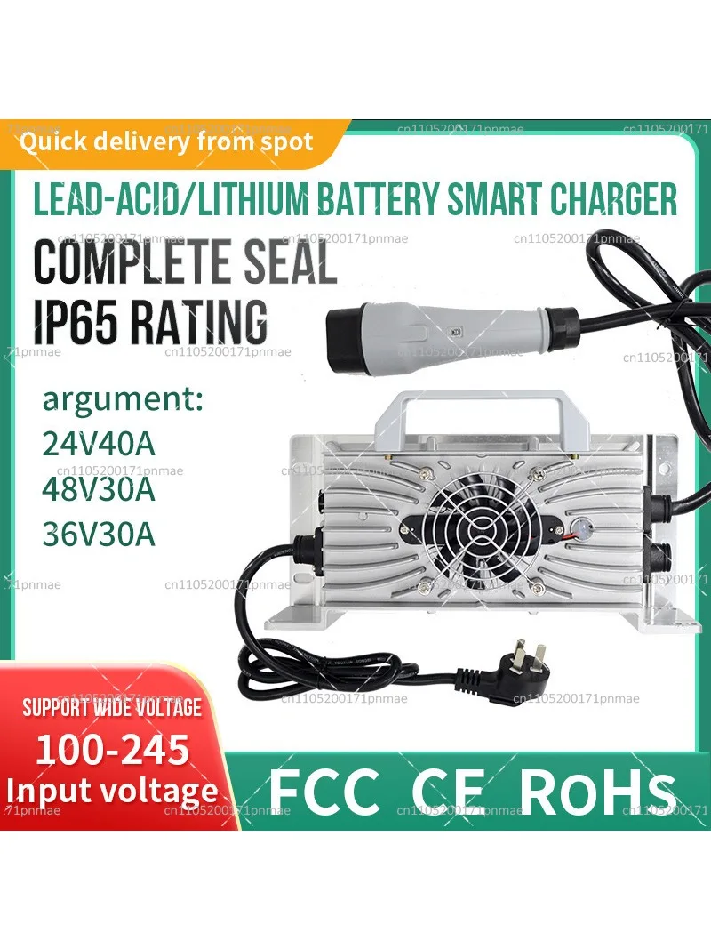 RV Battery High Power Charger, Shockproof Car Forklift Charger view 5