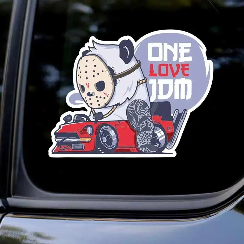 Car Sticker One Love JDM Vinyl Decal Waterproof Rear Window Motorcycle Camper Bumper Truck Laptop Decoration Y18