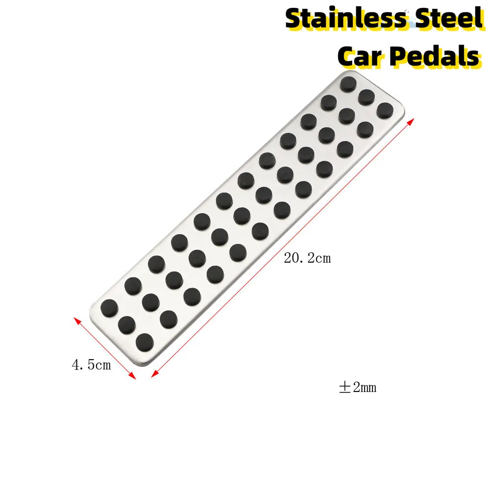 Car Foot Fuel Pedal Brake Clutch Pedals Cover Foot Rest Pedal Cover Pad For MAZDA 2 3 6 Demio Axela ATENZA CX-5 CX5 CX-3 CX9 CX7
