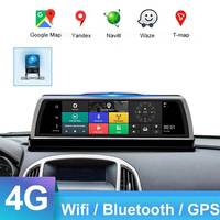 10inch IPS Car DVR Camera GPS 4G Android 8.1 WIFI  ADAS FHD 1080P Dash cam Dual Lens car video Recorder Night Vision Remote view