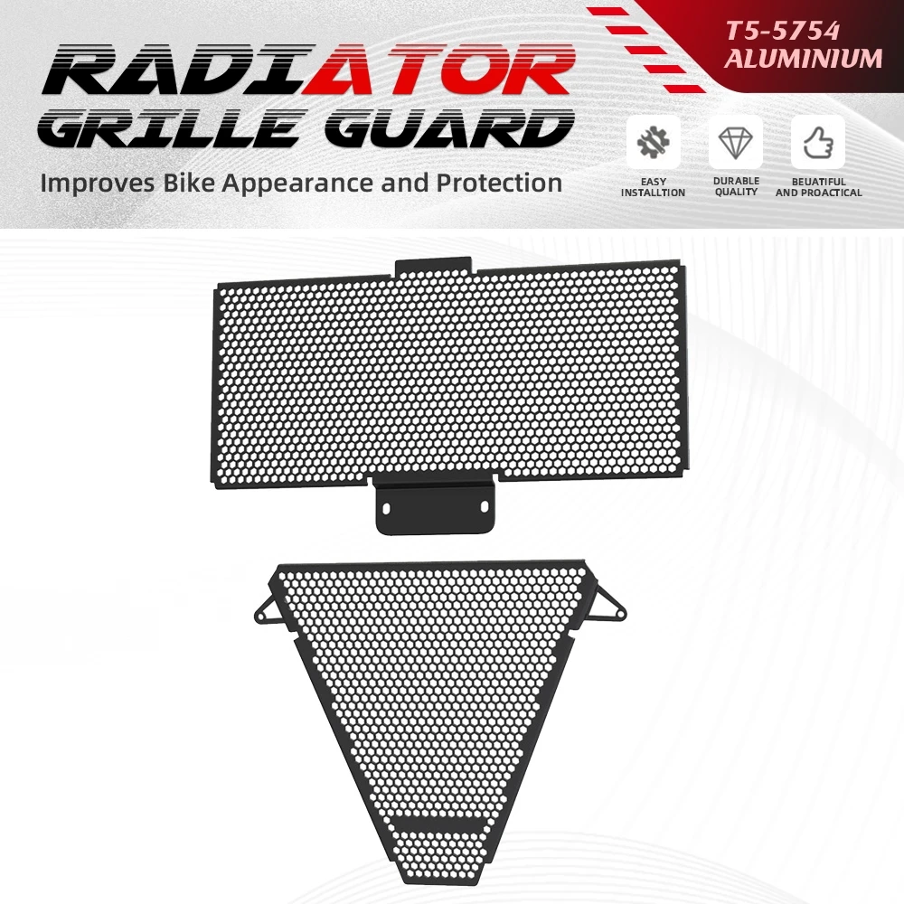 

Motorcycle Radiator Guard Protector Grill Oil Cooler Cover Grille Protection For Ducati Streetfighter V2 2022 2023 2024