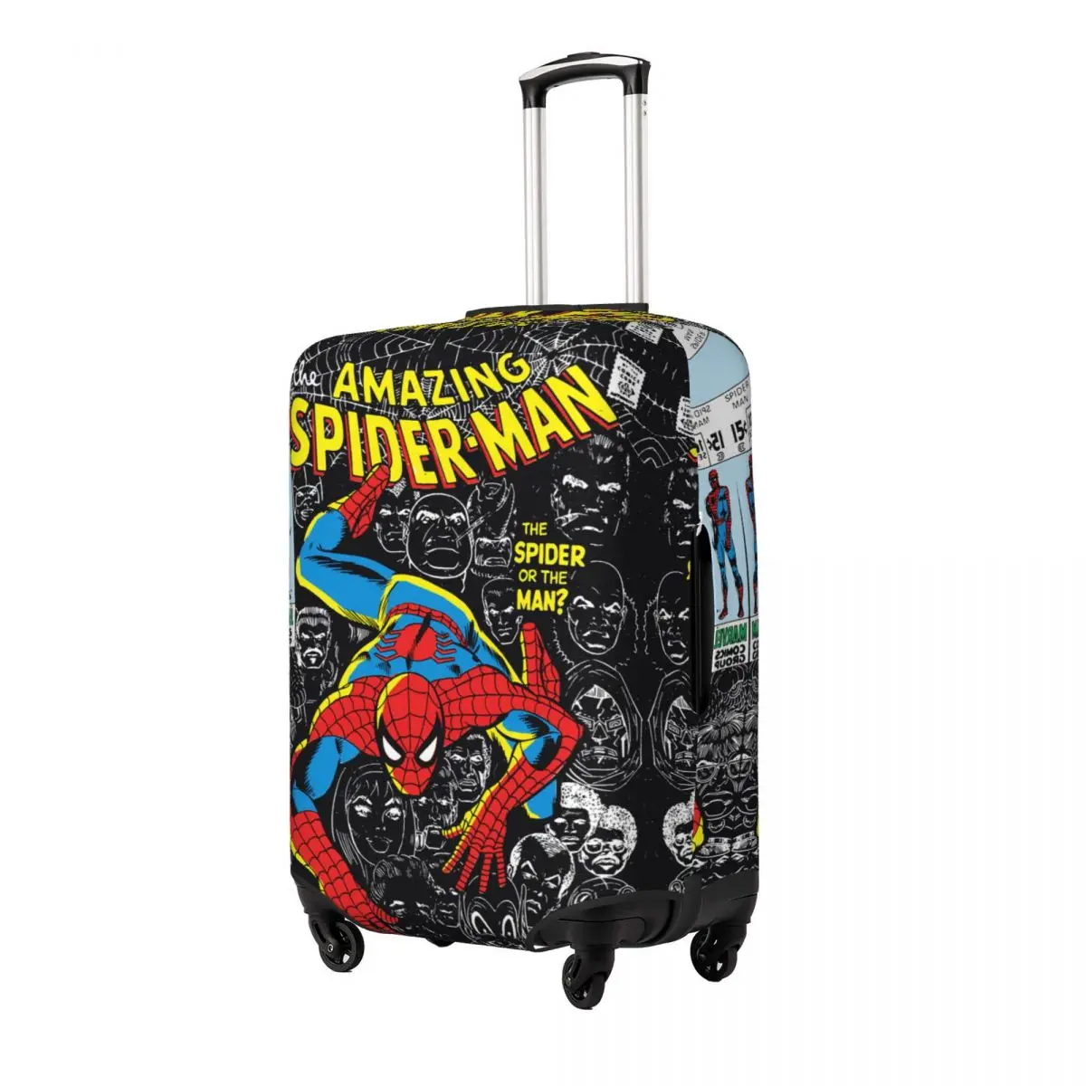 The Amazing Spider-Man Travel Luggage Cover Spiderman Suitcase Protector Fits 18-32 Inch Luggage