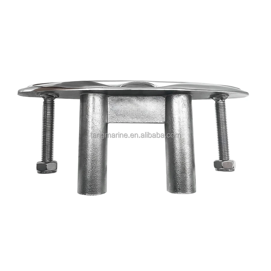 

STLF 316 Stainless Steel Marine Hardware Heavy Pop up Cleats for Boats Yacht Dock Cleat Cleats Flush Cleat
