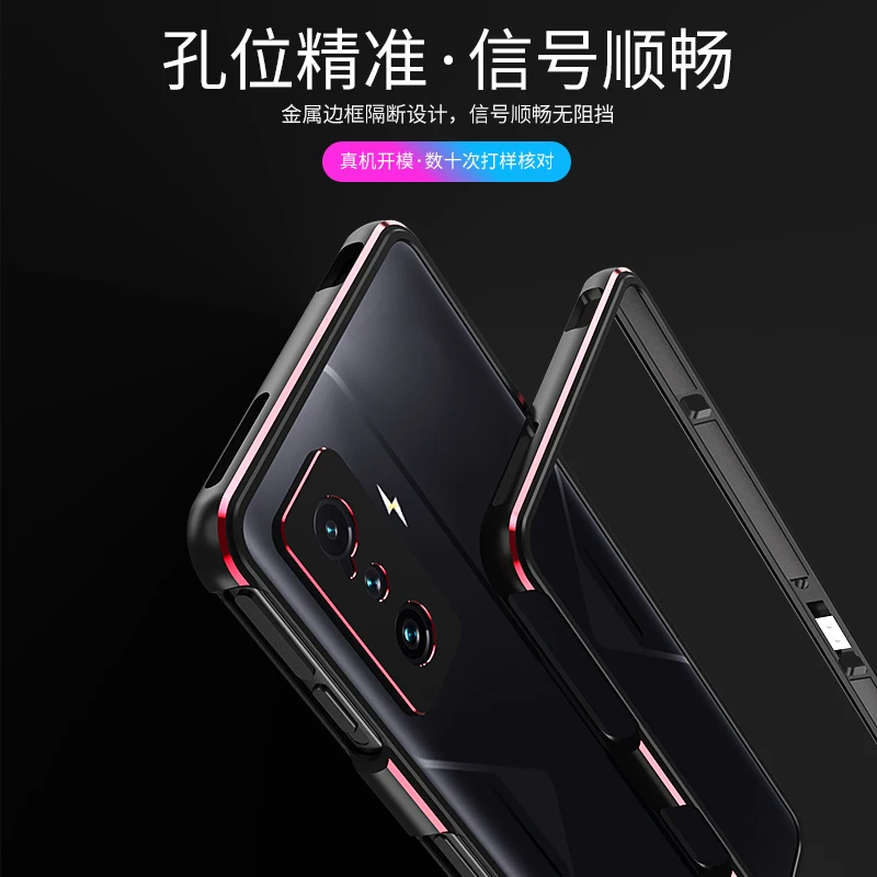 Dropshipping Aluminum Bumper Case For Xiaomi Redmi K50 Gaming Edition Frame Redmi K50 eSports Edition Metal Lens Protective Film