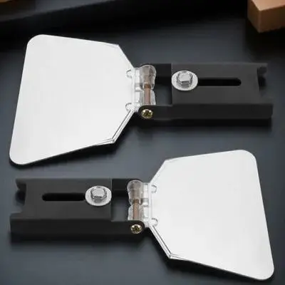 

2Pcs Bench Grinder Guard Shield 6 Inch Eye Protector Durable Plastic Cover for Power Tools Safety Bench Guard Shield