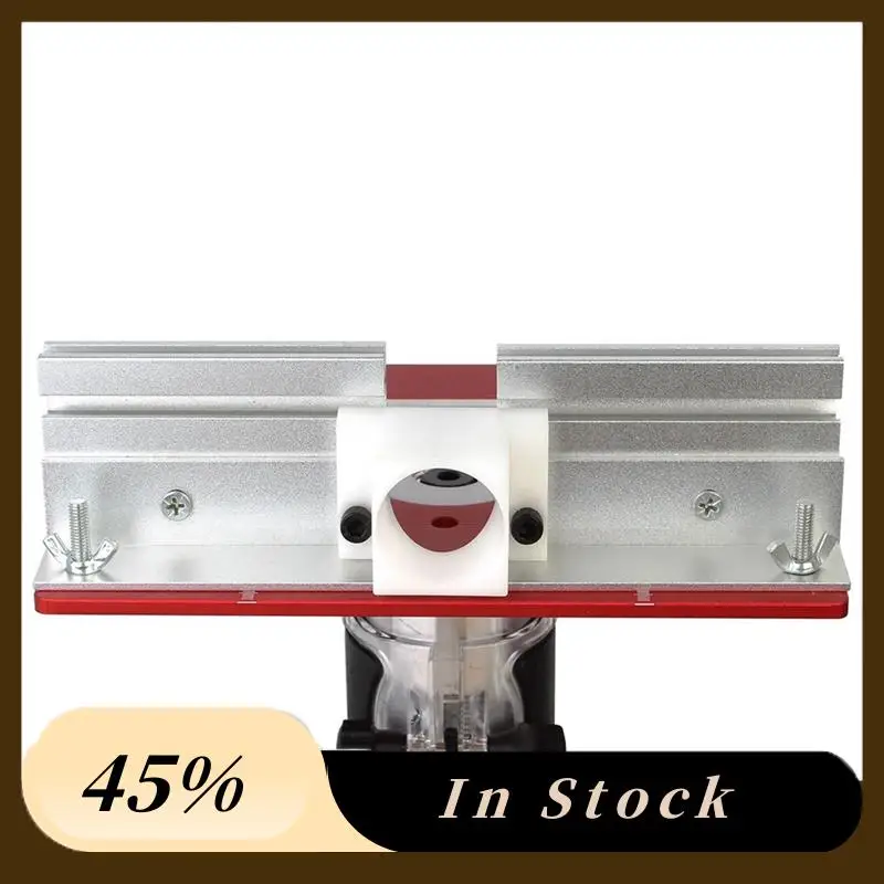 Aluminum Router Table Insert Plate Jigs Router Table Multifunctional Trimmer Engraving Machine