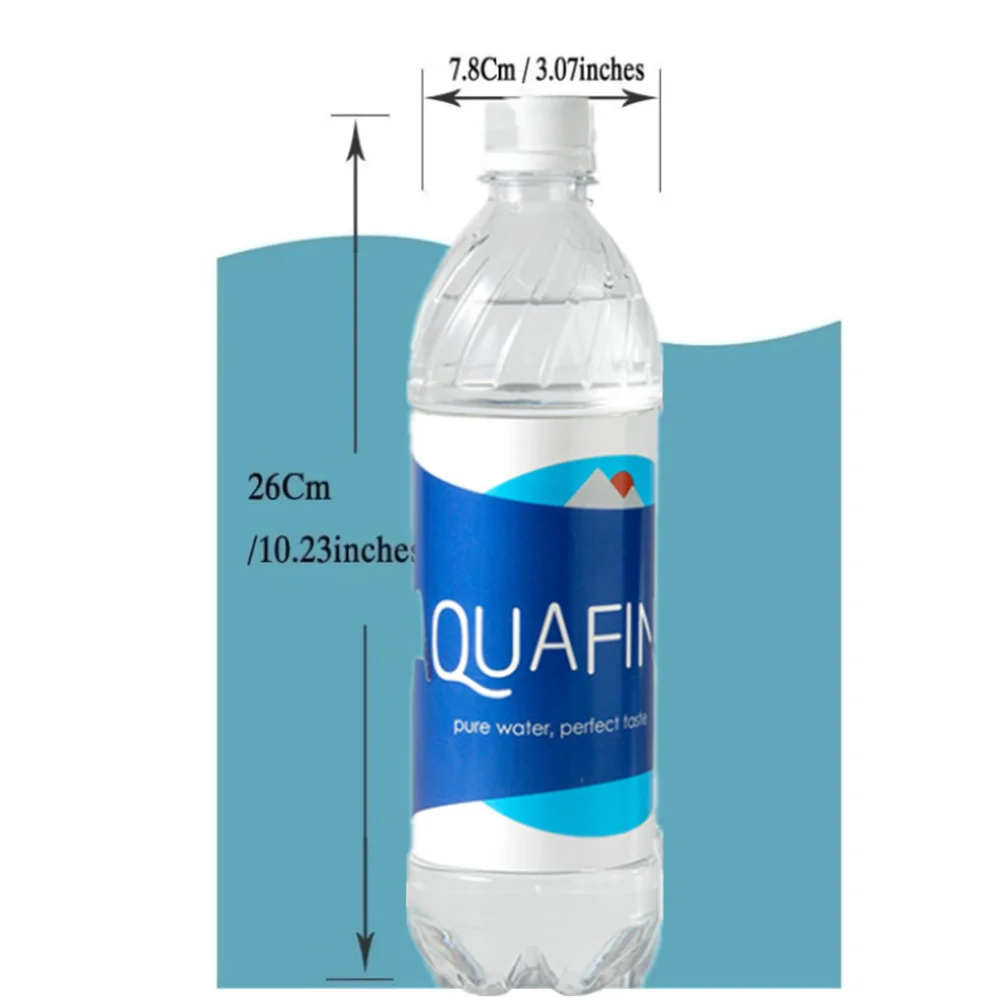NEW Fake Water Bottle Shape Surprise Secret Hidden Safes Security Container Stash Safe Money Box Plastic Stash Jars Org Tools
