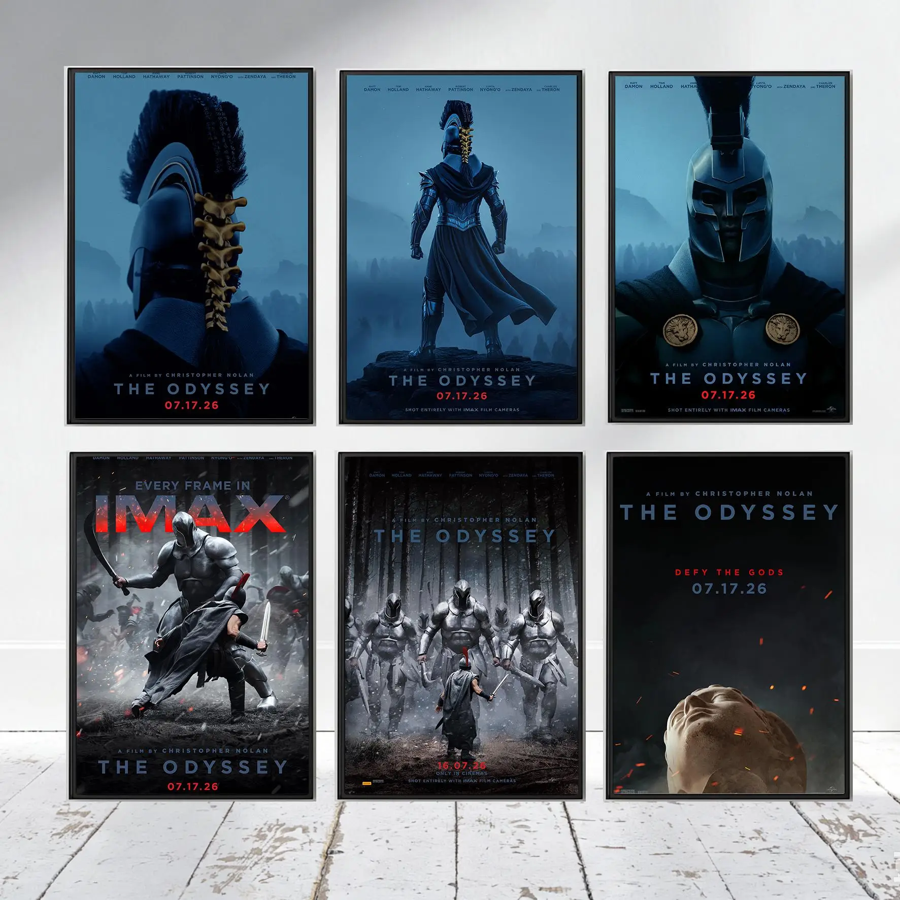 Epic Movie Canvas Painting The Odyssey Film Wall Art Aesthetic Poster Vintage Cinema Decor Modern Home Living Room Decoration