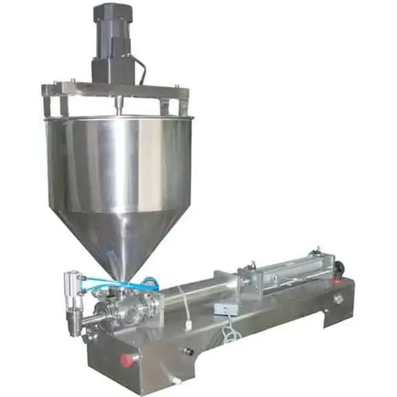 

Pure Pneumatic Piston Type Paste Liquid Filling Machine