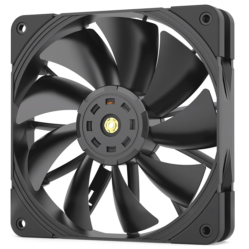 Pccooler-ventilador de refrigeración P120 PRO, gran flujo de aire de alta presión, potenciador de rendimiento, 120mm, silencioso, blanco, para ordenador de escritorio