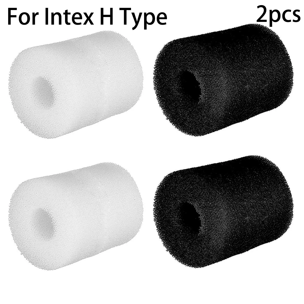 

Easy to Clean and Maintain Foam Filter Cartridge 2PCS Reusable Filters for Intex H Pool Optimal Performance and Cost Savings