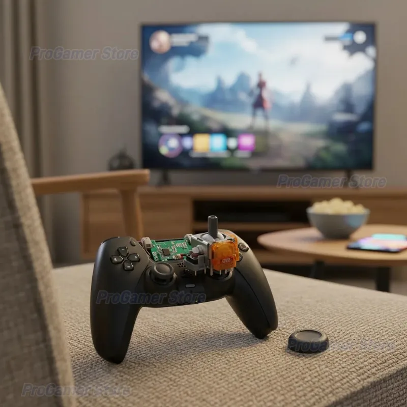 2/10 قطعة TMR عصا التحكم الكهرومغناطيسية لاستبدال PS5 غمبد ثلاثية الأبعاد وحدة استشعار العصا التناظرية لوحدة تحكم PS4 Xbox Switch Pro