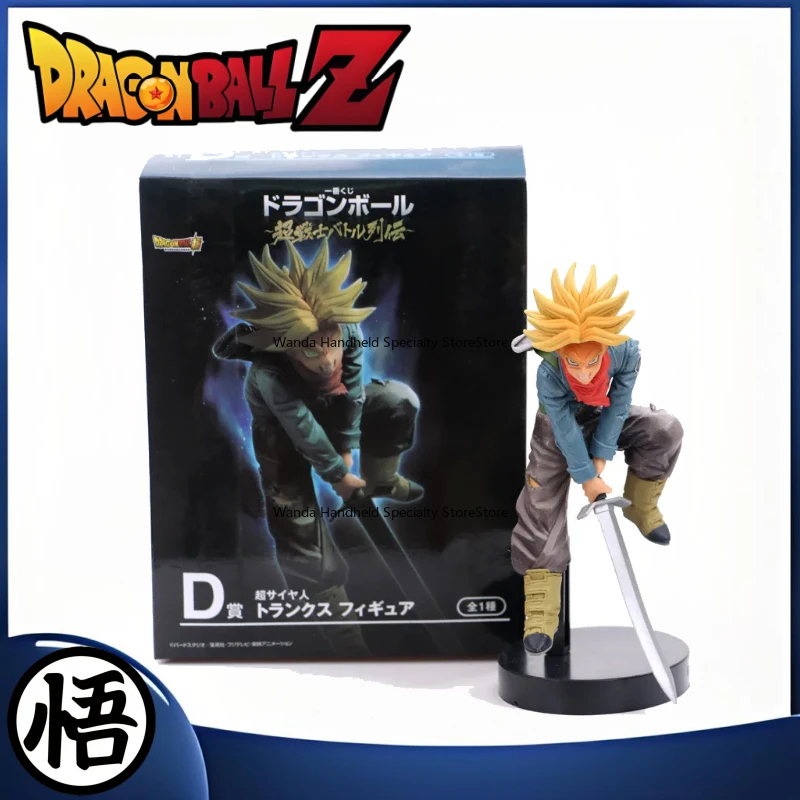 

Оригинальный Dragon Ball Tranks, цельная статуя Saint Seiya, украшения, анимационная фигурка, персонажи фильмов, подарок на день рождения, модные игрушки