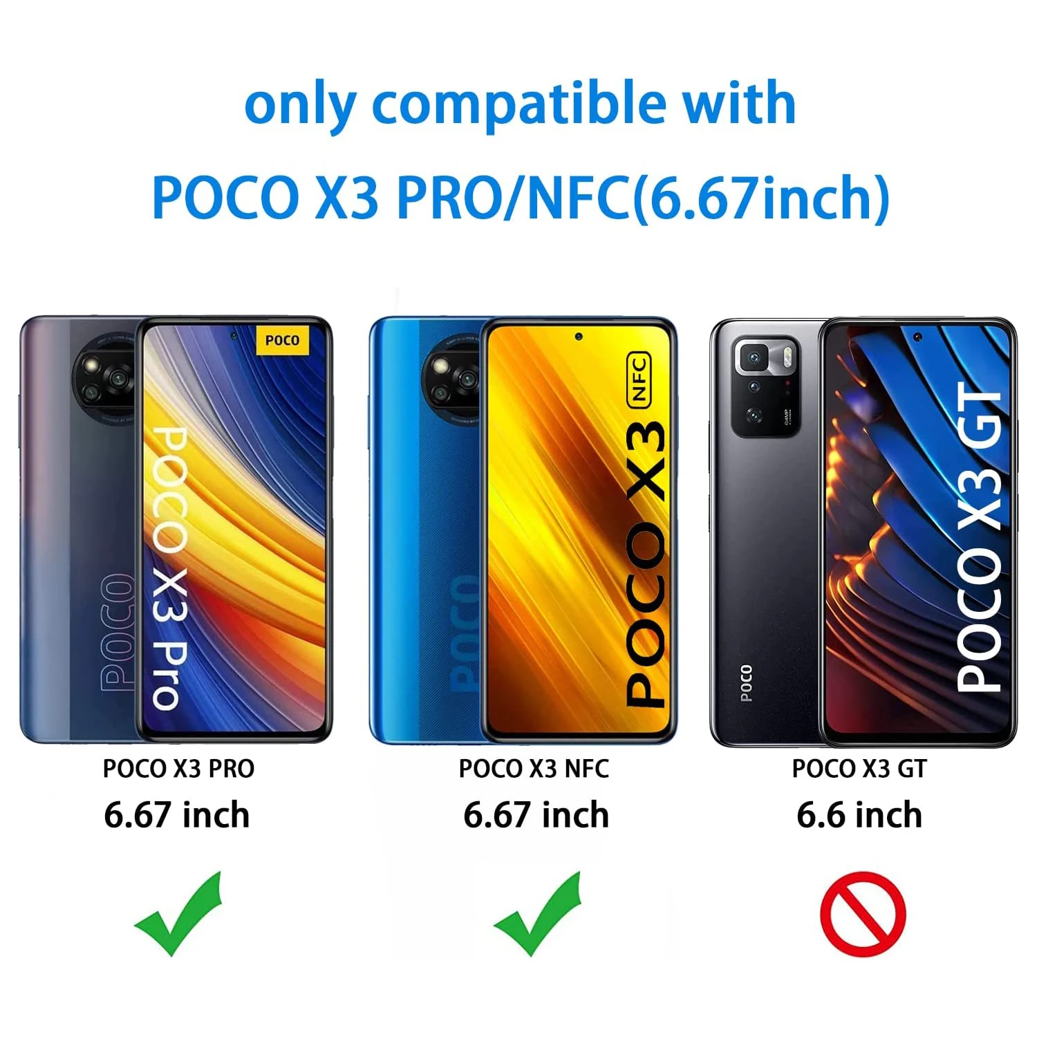 2/4Pcs Screen Protector Glass For Xiaomi Poco X3 Pro NFC X3Pro X3NFC Tempered Glass Film