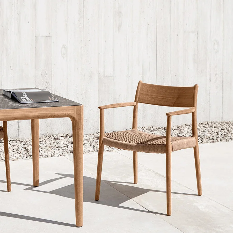 ZQDZ Nordic Outdoor Sofa Courtyard Villa Terrace Leisure Waterproof Sunscreen Cafe Hotel Homestay Furniture