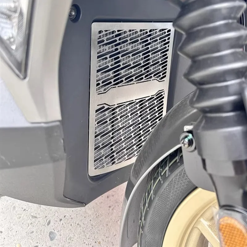 Water Tank Shield for SYM HUSKY ADV 300 Stainless Steel Radiator Guard Radiator Decoration Cover Accessories Protection Net