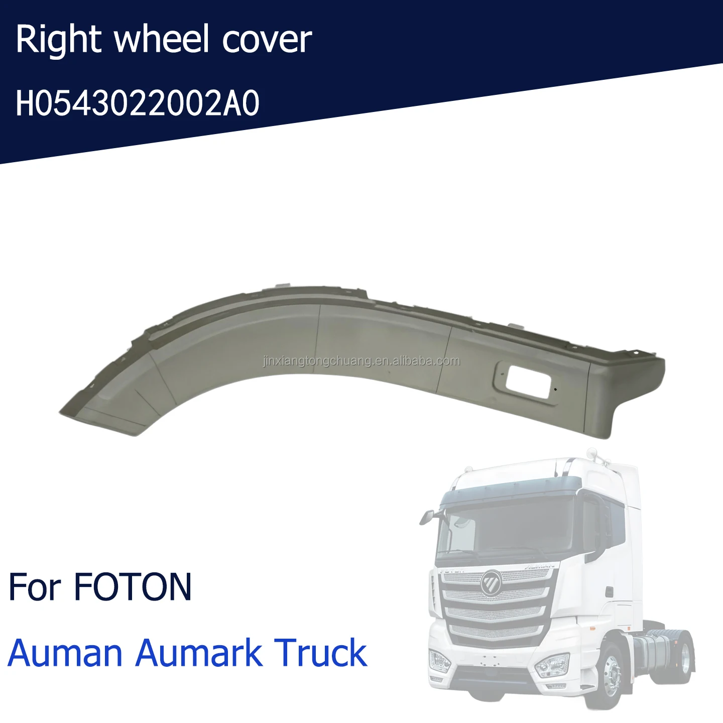 H0543022001A0 Left Wheel Cover H0543022002A0 Right Wheel Cover For Foton Auman Aumark Truck NEW OEM Parts