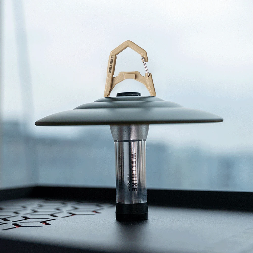 خيمة مصباح معلق هوك GZ مصباح حلقة تسلق فانوس التخييم مشبك معلق للتخييم في الهواء الطلق الصيد