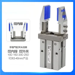 MHZ2 MHZL2 original MHZ2-10D MHZ2-16D Pneumatic 2 Finger air gripper cylinder MHZ2-20D MHZ2-6D MHZ2-25D MHZ2-32D MHZ2-40D