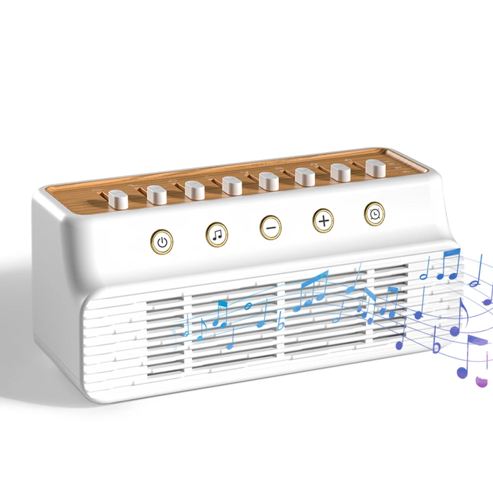 

Sleeping Aid Speaker Timer Wireless Stereo Music Player Type-C Rechargeable Sleep Sound Machine for Bedroom Living Room Bedside