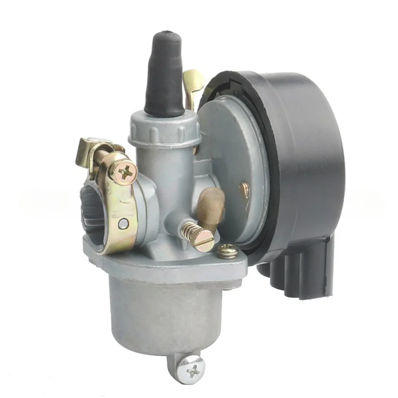 

Подходит для карбюратора мотоцикла и велосипеда с воздушным фильтром 49cc 50cc 60cc 80cc двухтактный