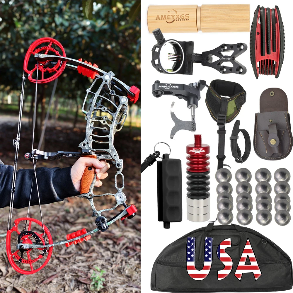 Dual-use Compound Bow Set 30-60lbs 19