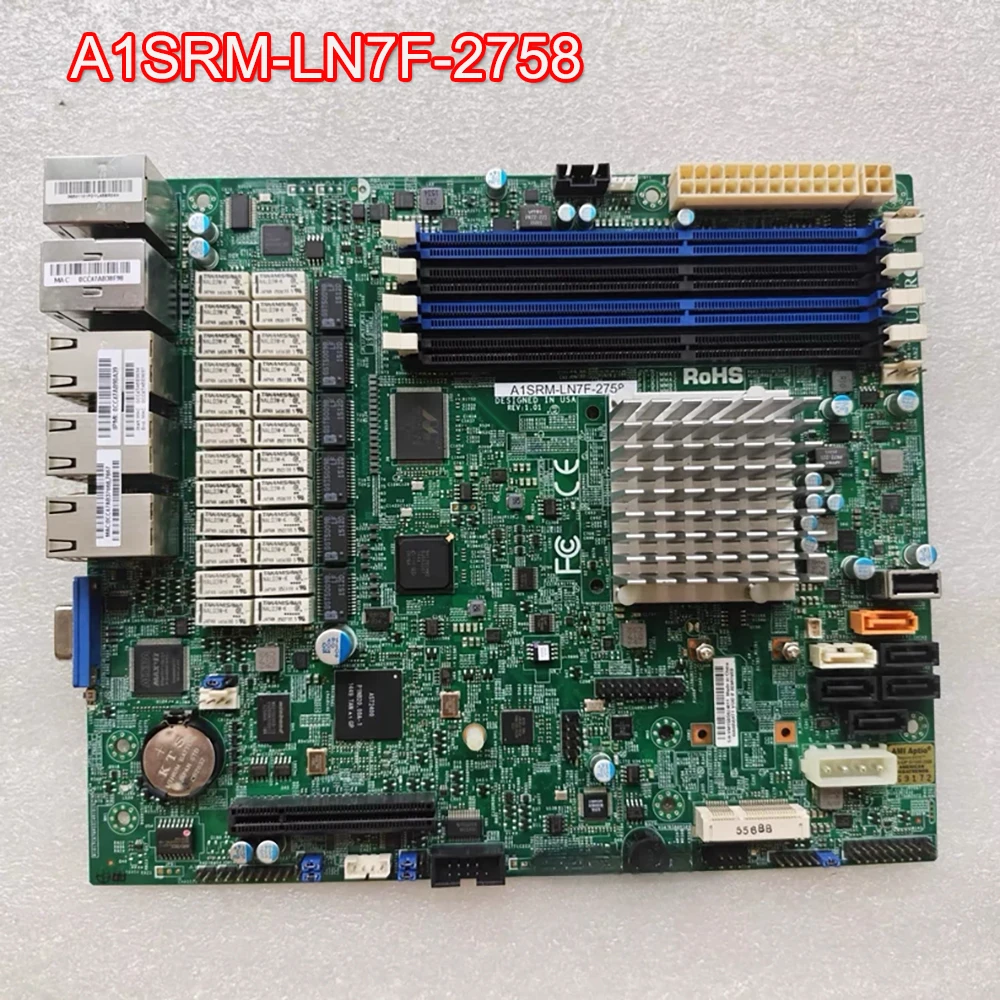 

A1SRM-LN7F-2758 Сетевая материнская плата SOP-390