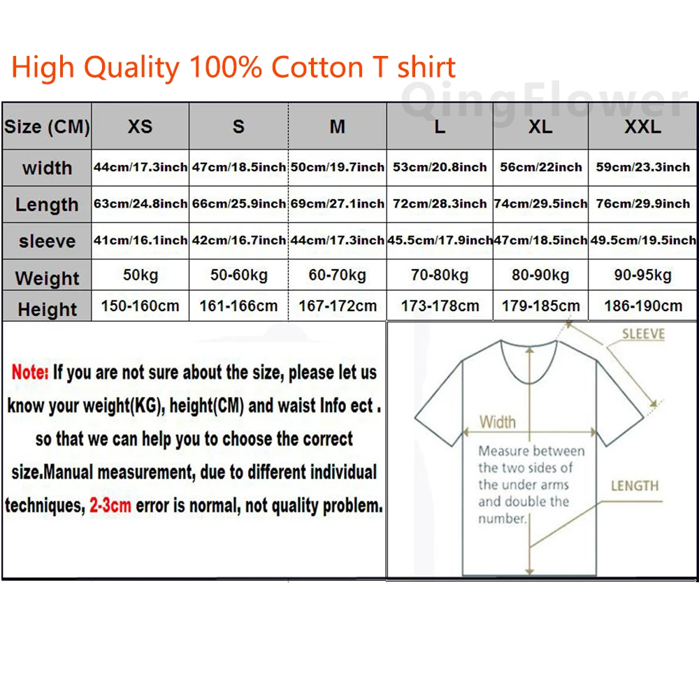 Cotton High Quality EU Size T Shirt Peace Was Never An Option Goose Printing Mens Casual T-shirt Unisex Streetwear Male